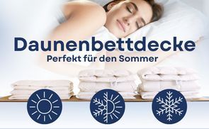 Ideal für warme Nächte