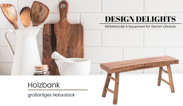 Holzbank 