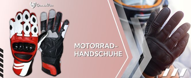 Motorradhandschuhe mit Keprotec Schutz und Thinsulate Wärme für Herren