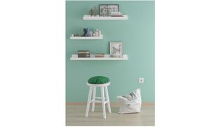 Holz-Hocker