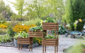 Witterungsbeständiges Teak für dauerhafte Gartenfreude