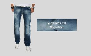 Mittelblau mit Charakter