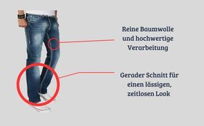Regular Straight Fit – bequem und modern