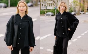  Hochwertige Oversized Musselin Bluse