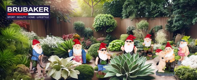 Provokant und außergewöhnlich unsere humorvollen Gartenzwerge! 