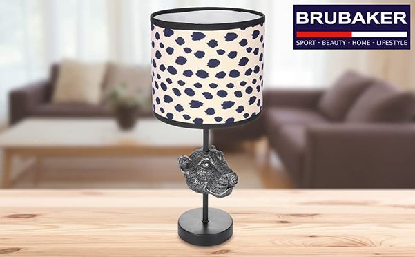 Die dekorative Tischlampe „Leopard“ sorgt für Wohlfühlmomente in Deinem Zuhause