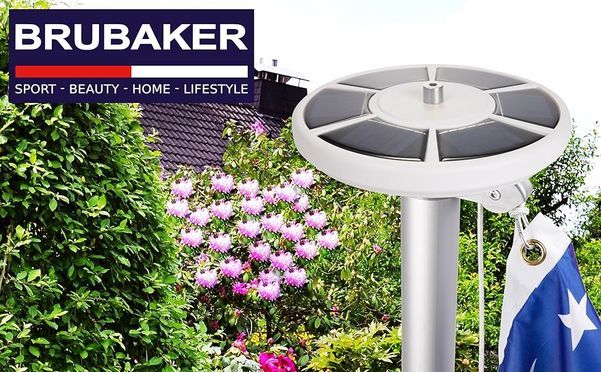 Fahnenmast Solar Licht Solarbetriebenes Fahnenmastlicht mit 26 LEDs 