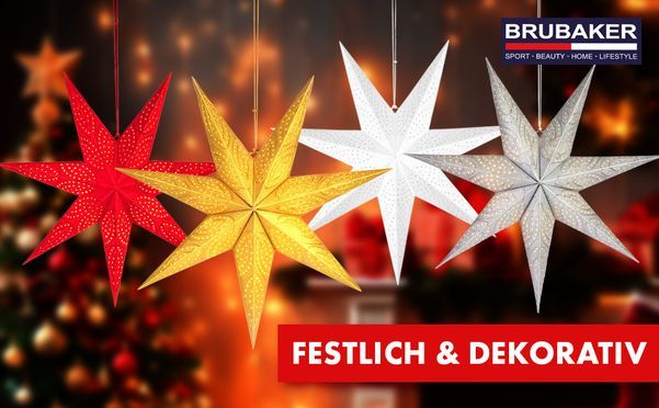 Leuchtend schöne Weihnachten mit unseren LED Weihnachtssternen 