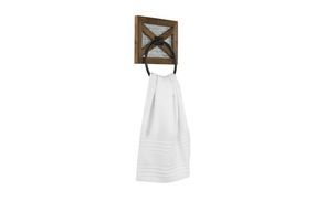 Handtuchhalter rund rustikales Design