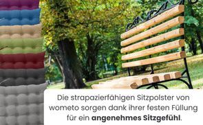 Strapazierfähige Stuhlkissen für alle Einrichtungen