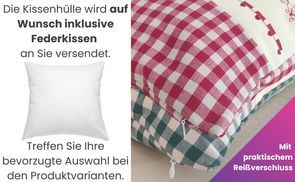 Kissenhüllen mit praktischem Reißverschluss