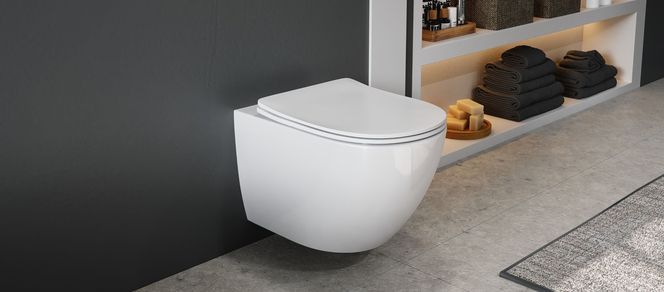 Entdecken Sie das AQUA BAGNO Wand WC Silk 