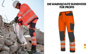 Zertifizierte Sichtbarkeit: Warnschutz Bundhose Fluo