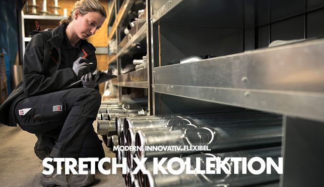 Maximale Flexibilität und Komfort: Die Stretch X Kollektion von Würth MODYF für Handwerkerinnen