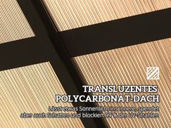 Polycarbonat Dach