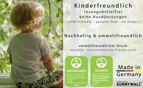 Gut zur Umwelt. Sicher für Kinder.