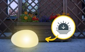 Dank des Sonnenlichts sparen