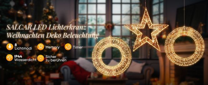Salcar LED Dekokranz