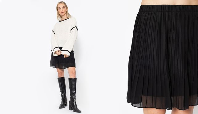 Eleganter Chiffon Rock für jeden Anlass