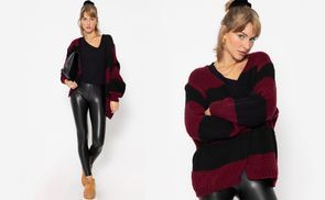 Modischer Cardigan mit Oversized Passform