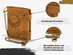 Edles Leder mit Prägung