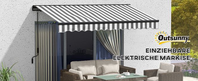 EINZIEHBARE ELEKTRISCHE MARKISE