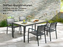 Gartentisch mit 4 Stühlen
