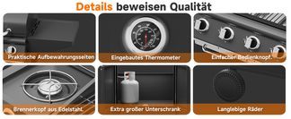 Praktisches Zubehör für einfaches Grillen