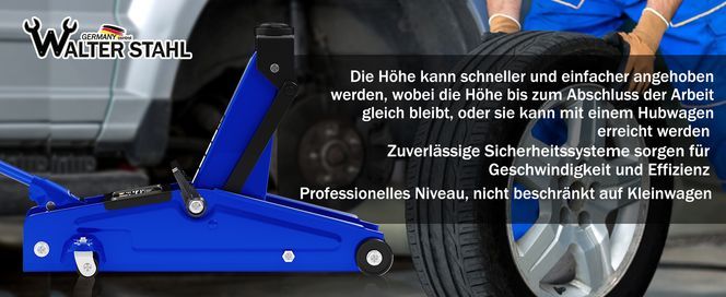 WALTER STAHL GERMANY CONTROL Wagenheber
