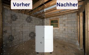 Aufgabe des Luftentfeuchters