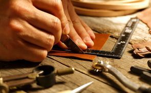 Sorgfältige Handarbeit für langlebige Qualität