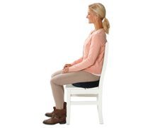 Form für ideale Sitzhaltung