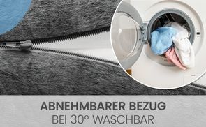 Abnehmbarer & waschbarer Bezug