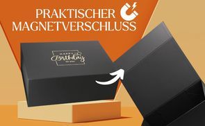 Praktischer Magnetverschluss