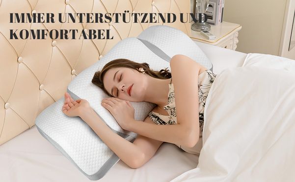 2 HÖHEN VON ORTHOPÄDISCHES KISSEN