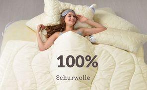 Die Kostbarkeit von 100% Schafwolle