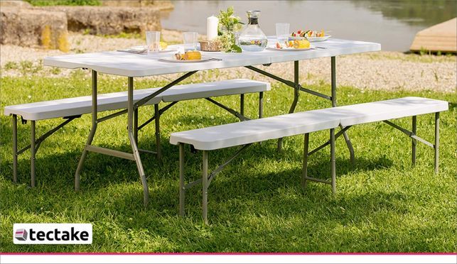 Camping Klapptisch 183x76x74cm