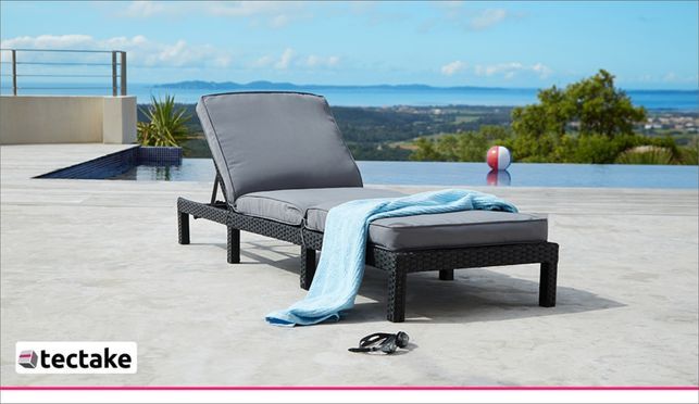 Sonnenliege Rattan Sofia