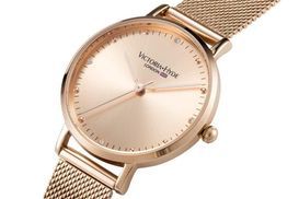 Edelstahlgehäuse mit Mesh Armband