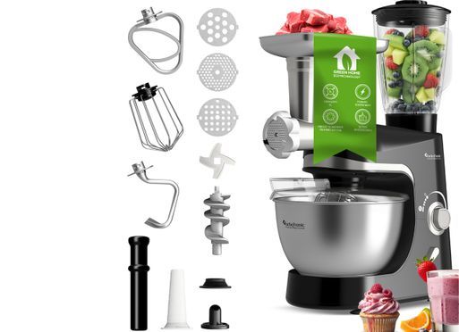 TurboTronic® ProMix+ TT 007 Küchenmaschine, 2000 W