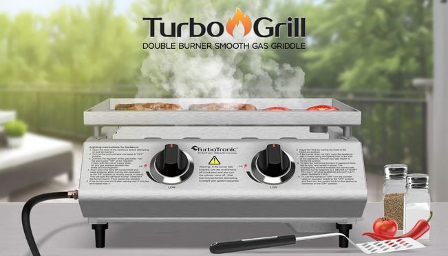 Smashburger Tischgasgrill – kompakt, stark, vielseitig