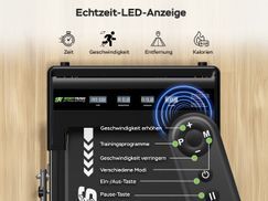 LED Display mit Trainingsdaten