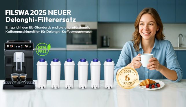 FILSWA 2025 NEUER Delonghi Filterersatz