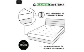 Extra schmaler Steg für Topper bis 12cm