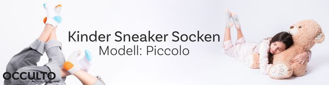 Kinder Socken mit bunten Akzenten Modell: Piccolo