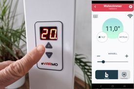 App Steuerung mit eVARMO easy heat