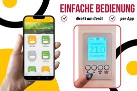 Individuelle Steuerung – direkt am Gerät oder per App