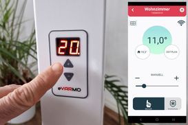 App Steuerung mit eVARMO easy heat