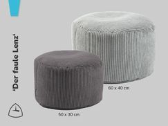 EIN POUF FÜR ALLE FÄLLE