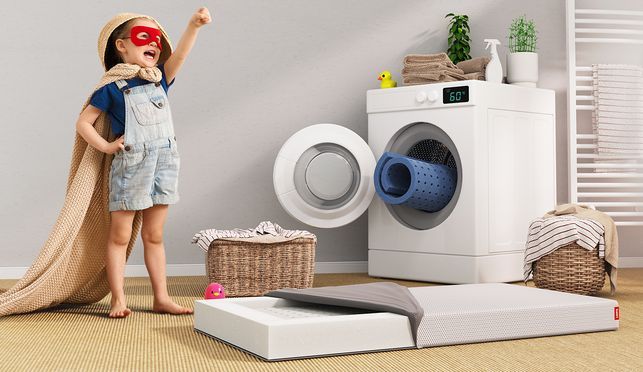 Frisch, sauber, sorglos: Waschbare Liegefläche für mehr Hygiene und Komfort